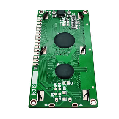 16x2 μέσο κιτρινοπράσινο χρώμα HTM1602-12 ενότητας χαρακτήρα LCD