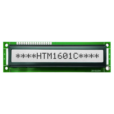 Μονοχρωματική ενότητα 1X16 χαρακτήρα LCD με τη διεπαφή HTM1601C MCU
