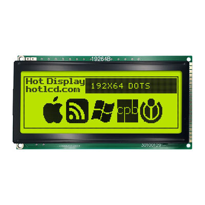 γραφική LCD επίδειξη ενότητας 192X64 KS0108 με άσπρο Backlight HTM19264B