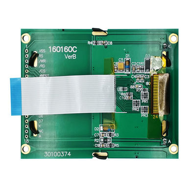 γραφική LCD ενότητα 160X160 FSTN με άσπρο Backlight UC1698 HTM160160C