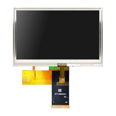 Ανθεκτικό ευρύ φως του ήλιου θερμοκρασίας LCD SPI MCU 4,3 ίντσας αναγνώσιμο