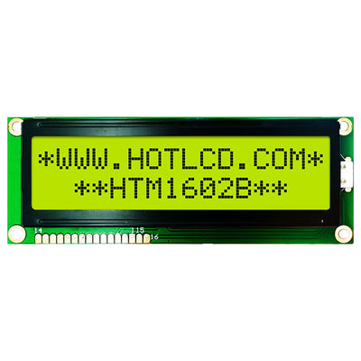 16x2 μέση επίδειξη χαρακτήρα LCD με πράσινο Backlight HTM1602B