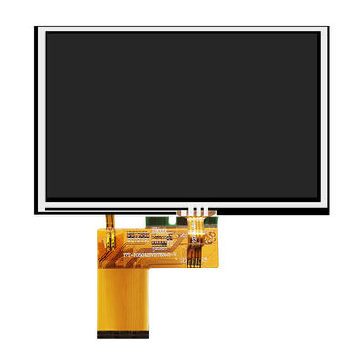 Το ανθεκτικό ολοκληρωμένο κύκλωμα 7262 800x480 επιτροπής επίδειξης 5 ίντσας TFT LCD διαστίζει 40PIN tft-H050A1SVIST4R40