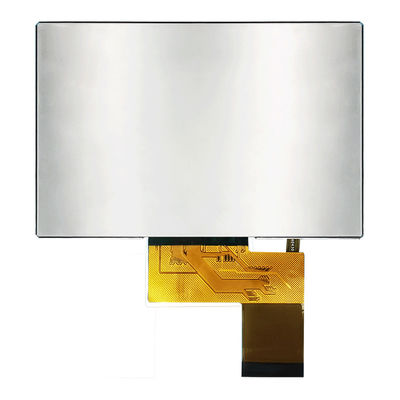 5 ίντσα ευρεία οθόνη αφής ενότητας θερμοκρασίας TFT LCD οργάνων ελέγχου 800X480 Pcap