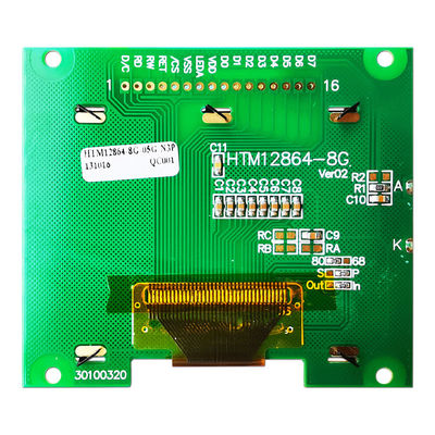 128X64 επίδειξη οδηγών STN YG ενότητας S6B0724 γραφικής επίδειξης LCD