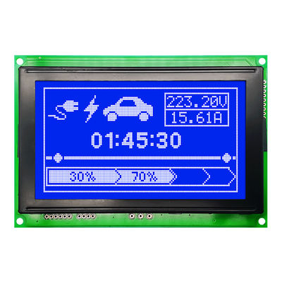 128X64 γραφική γκρίζα επίδειξη ενότητας STN LCD με άσπρο δευτερεύον Backlight