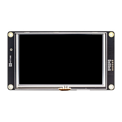 5 έξυπνη τμηματική επιτροπή επίδειξης ενότητας οθόνης 800x480 UART TFT LCD ίντσας με την ανθεκτική αφή